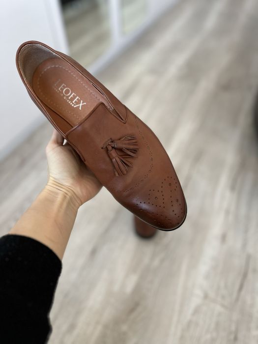 Pantofi eleganti piele naturala