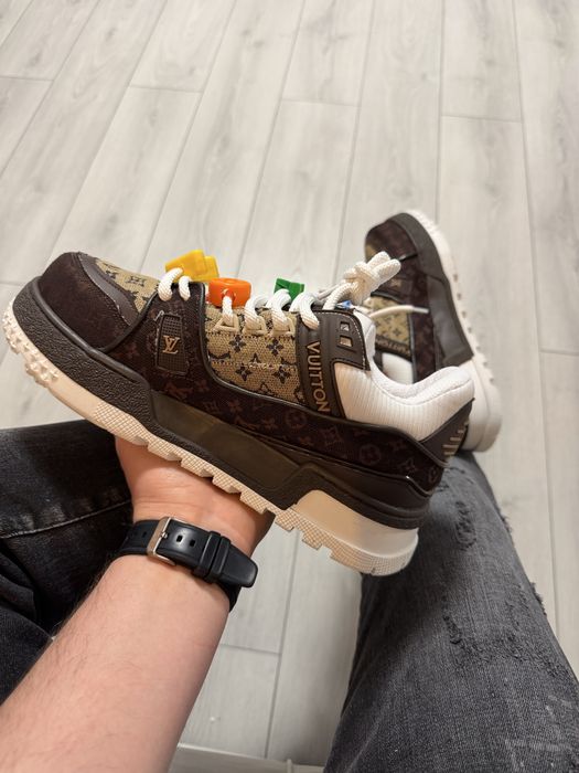 Adidasi Barbati Louise Vuitton Maxi Trainer Maro!