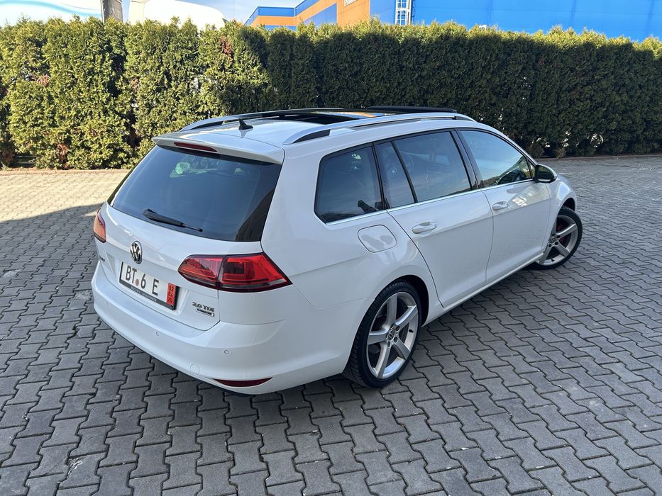 Vand Golf 7, 2015, 2.0 TDI, 150 CP, bi-xenon, pano, piele, masaj,l