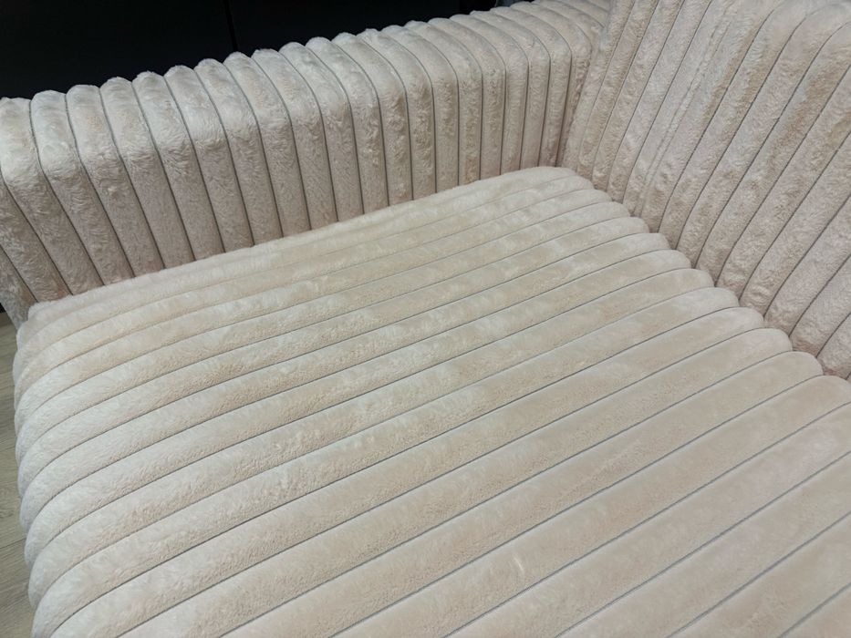 Canapea extensibila 235x105 somon, ca noua impecabila, lada depozitare