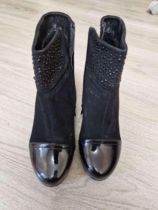 Botine/ pantofi cu toc mic