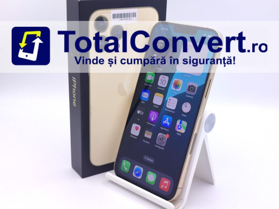 Apple iPhone 13 Pro Max 256GB Gold 6GB, Garantie 24 luni | #D89338