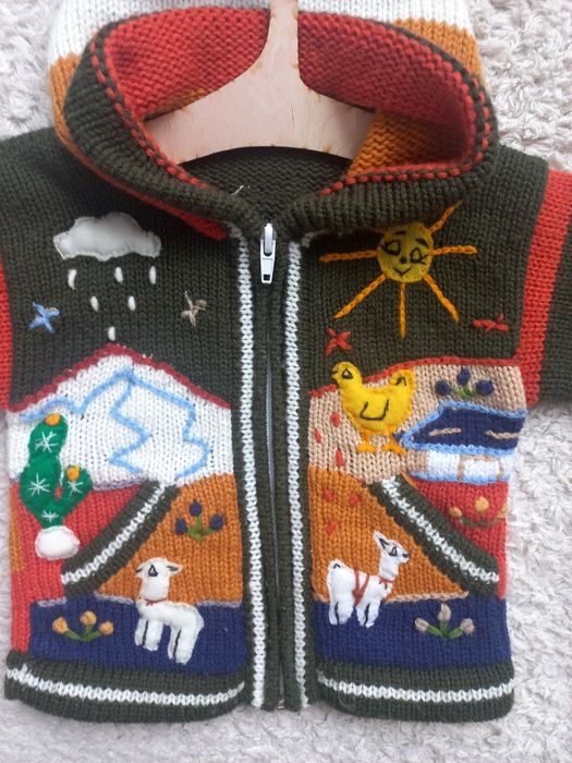 Жилетка от перуанска вълна