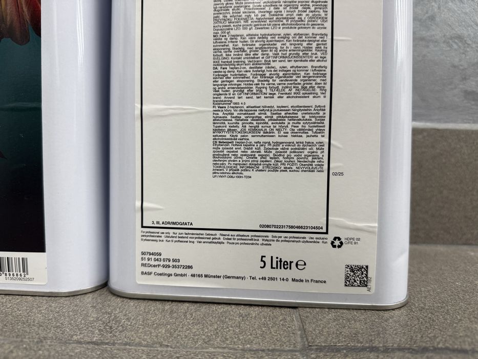 Diluant 5 litri Glasurit AR110 AR120