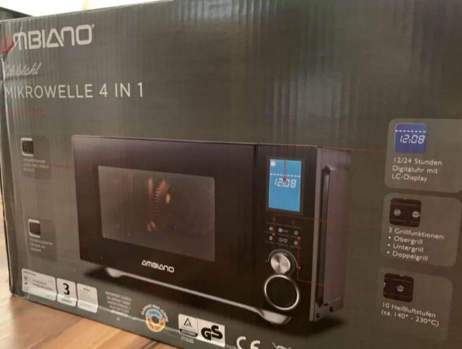 Cuptor mikrowelle Ambiano 4 in 1