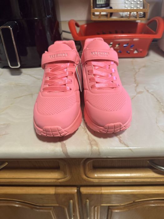 Skechers - Pantofi sport copii, Uno Lite 310451L-NPCL, Roz, 38 EU