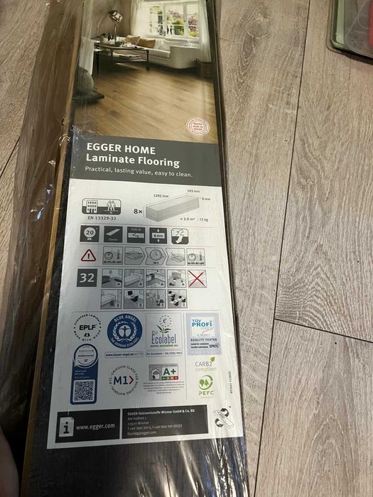 2 пакета нов неизползван ламинат