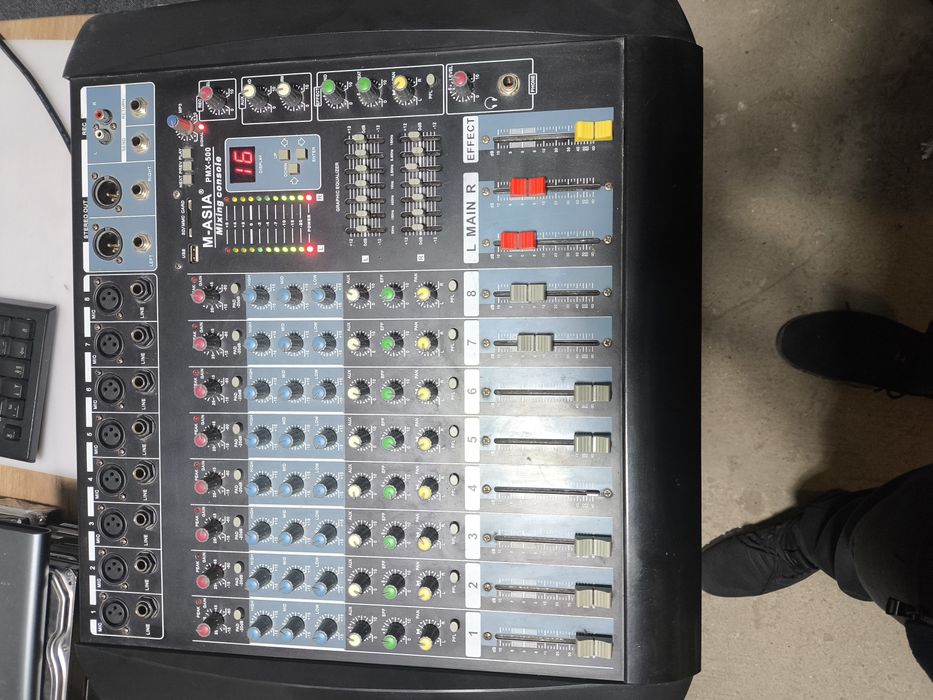 Продам активный микшерный пульт M-ASIA PMX-500