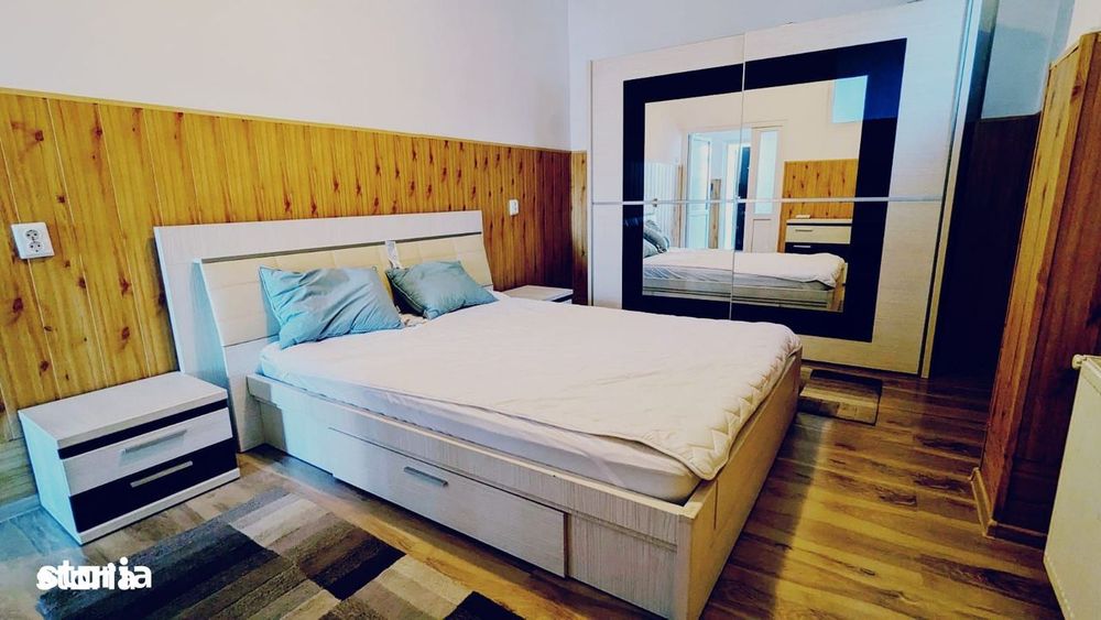 APARTAMENT 3 camere+curte, Banat, bloc nou, parter, mobilat, centrala
