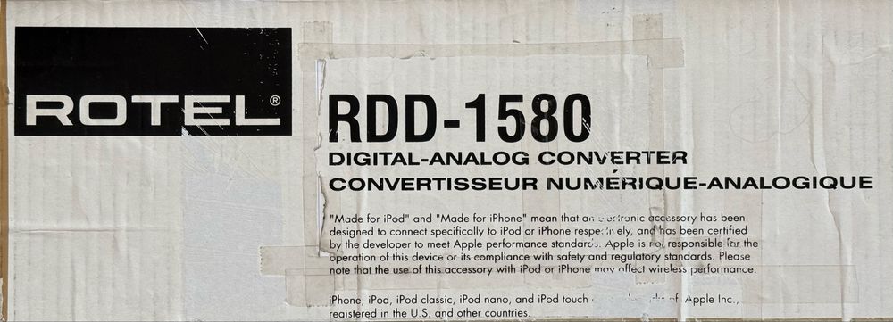 Rotel RDD-1580 Balanced DAC