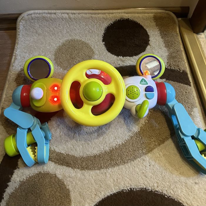 Volan cu sunete si lumini pt carucior