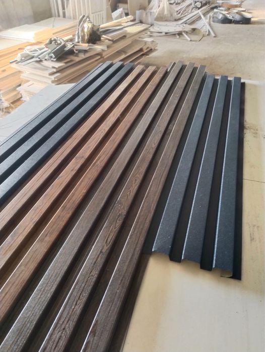 Сайдинг металический еврорейка