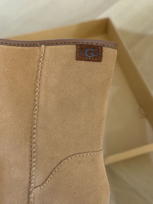 Cizme UGG Cityfunc Mid, originale, culoare maro camel.