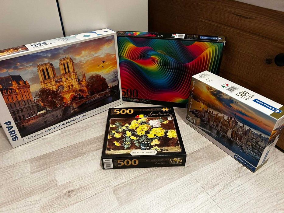 Puzzle-uri 500 piese - complete