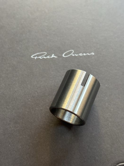 Rick owens cylinder ring