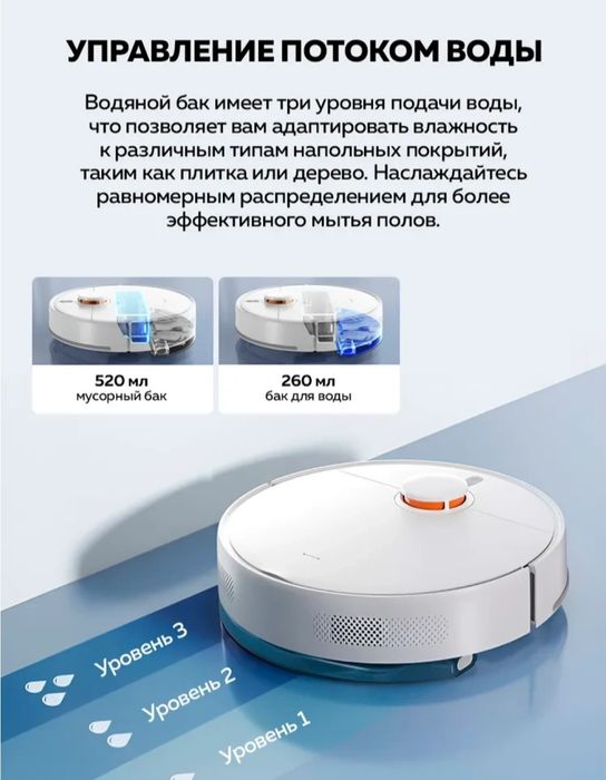 Aqlli robot changyutgich Xiaomi Robot Vacuum. Global S40C, $40, S40pro