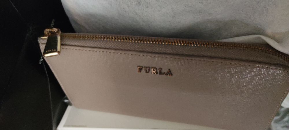 Портфейл Furla, сив