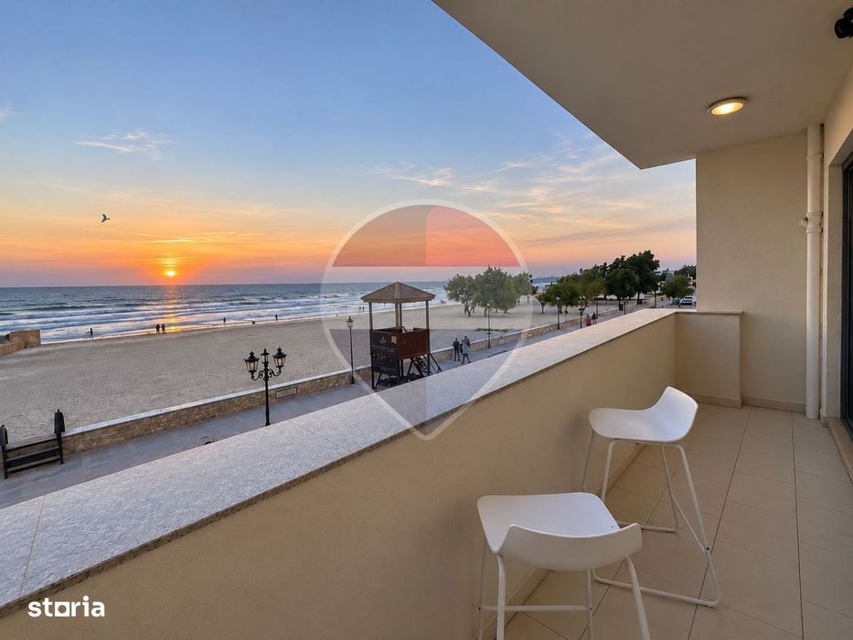 Apartament 2 camere de vanzare vedere frontala mare Mamaia Constanta