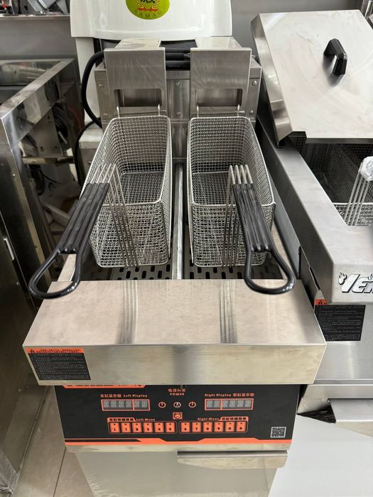 Фри аппарат фритюр перашка учун чикен учун ускуналар