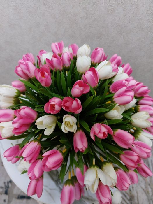 Сифатли лолалар компазицияси