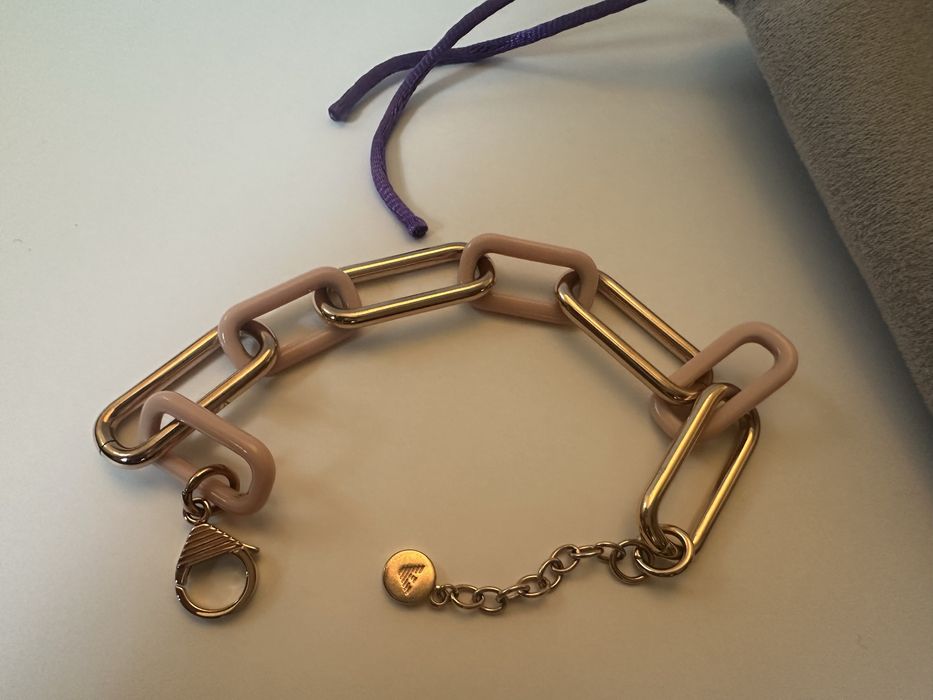 Bratara Rose - Gold Emporio Armani dama !