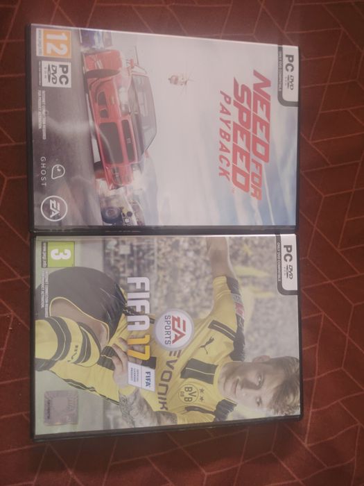 DVD PC Fifa 17 si NFS Payback