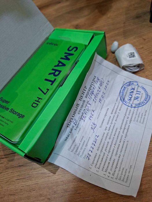 infinix Smart 7 hd ideal holatda