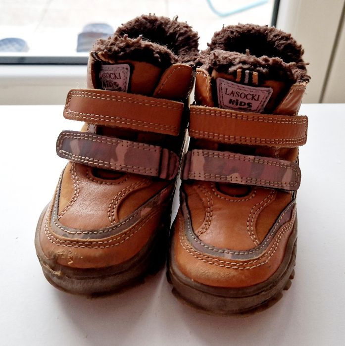 Ghete iarna piele Kids 21. Cadou hainute.