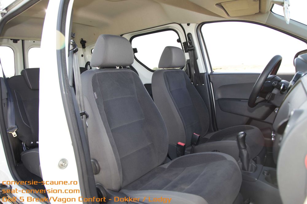 Sistem conversie scaune compatibil VW Golf 5 Break - Lodgy Dokker