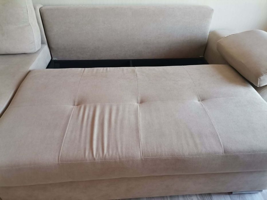 Диван с две ракли и възможност за разгъване