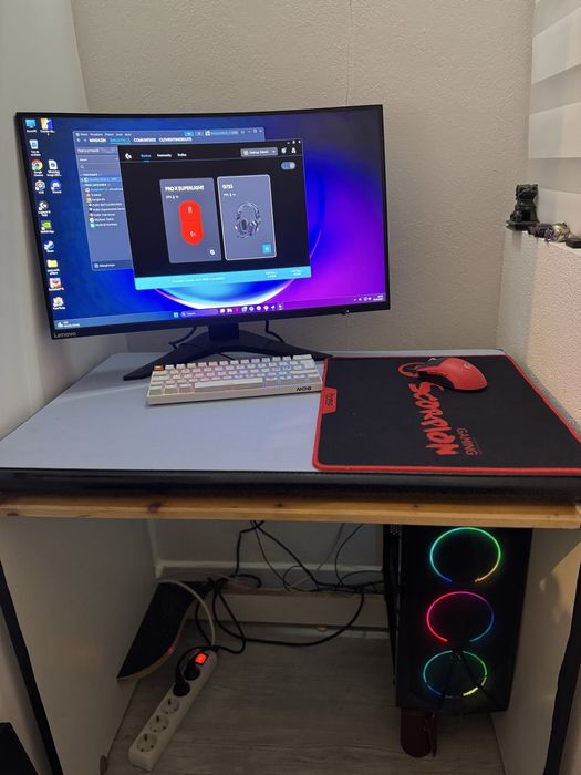 Pc ganing ryzen 3600xt 32 gb ram dominator