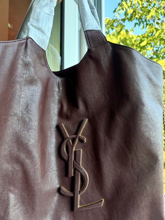Geanta YSL maro burgundy noua din piele