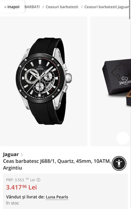 Ceas  Jaguar special edition