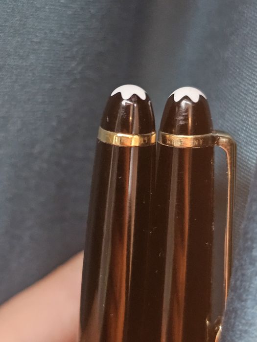 Stilou 585 /Pix Montblanc Meisterstuck gold