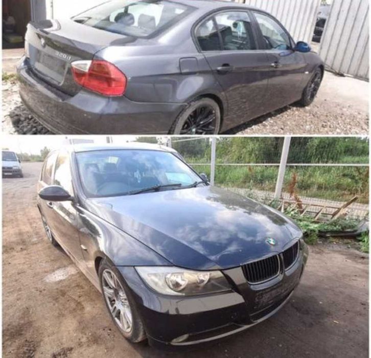 Dezmembrez Bmw E90 Motor cutie Oglinda usa Aripa stop far radiator inj