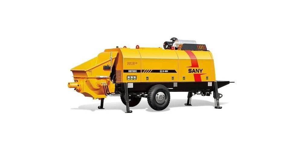 Стационарный бетононасос SANY HBT8018C