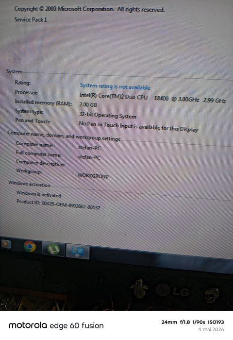 PC Lenovo 70 lei  memorie 1000g dela Samsung