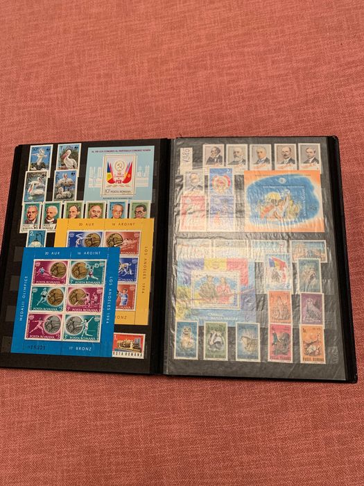 Album filatelic România neștampilate 1982-1986