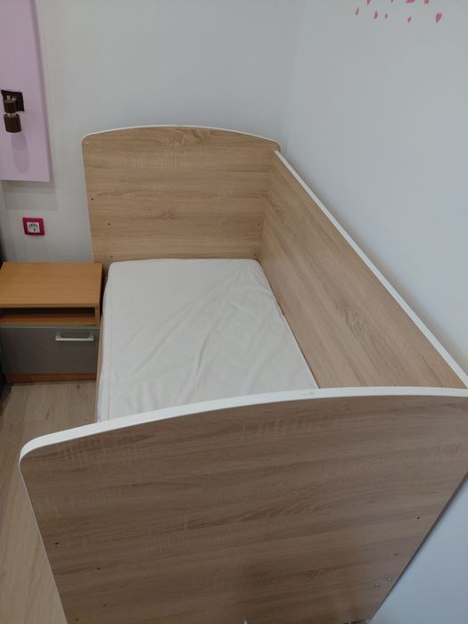 Бебешко креватче с матрак