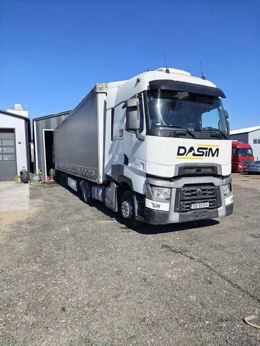 Camion Renault T 480 +semiremorca krone mega