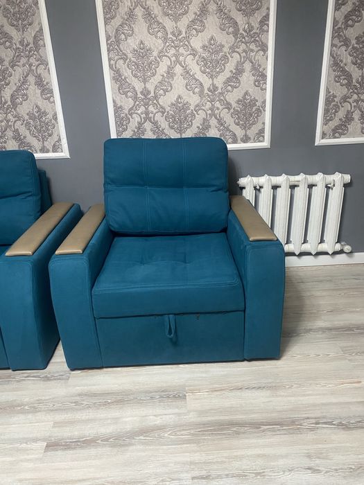 Угловой диван с креслом