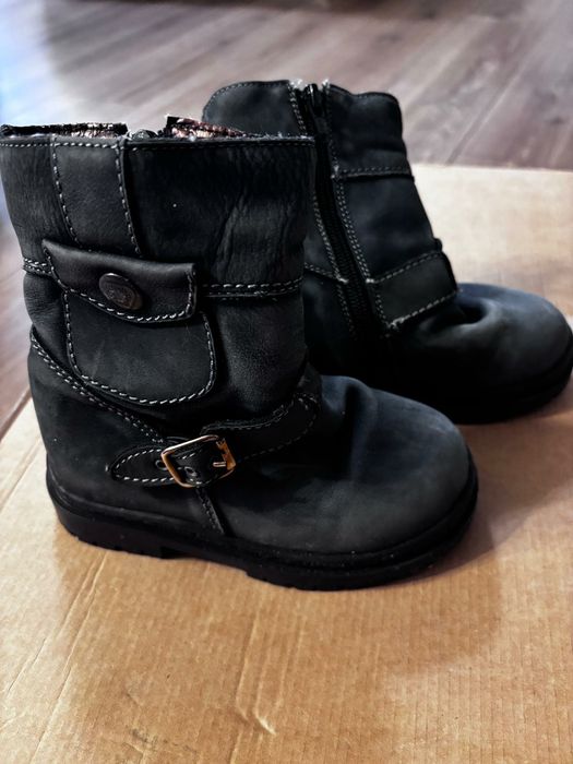 Ghete iarna Marelbo, piele, îmblănite- 26