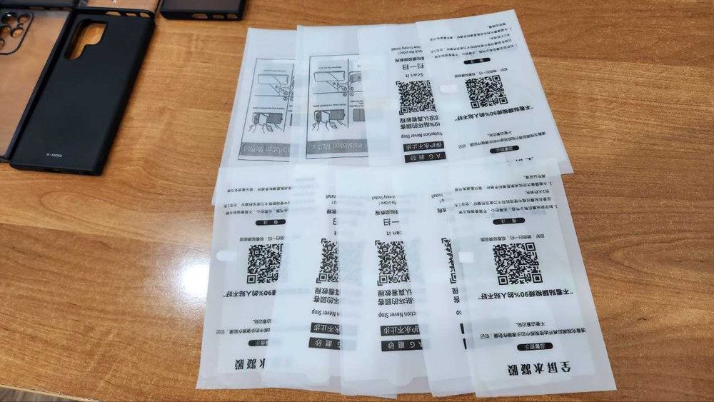 Комплект чехлов на Samsung S22 Ultra + защитная плёнка