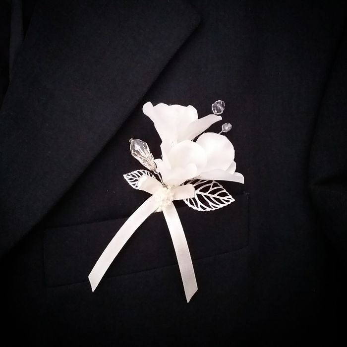 бутоньерка, букет невесты