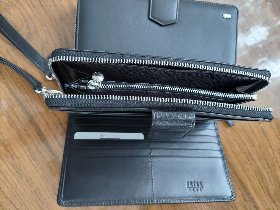 Кожаный  кошелёк Petek
