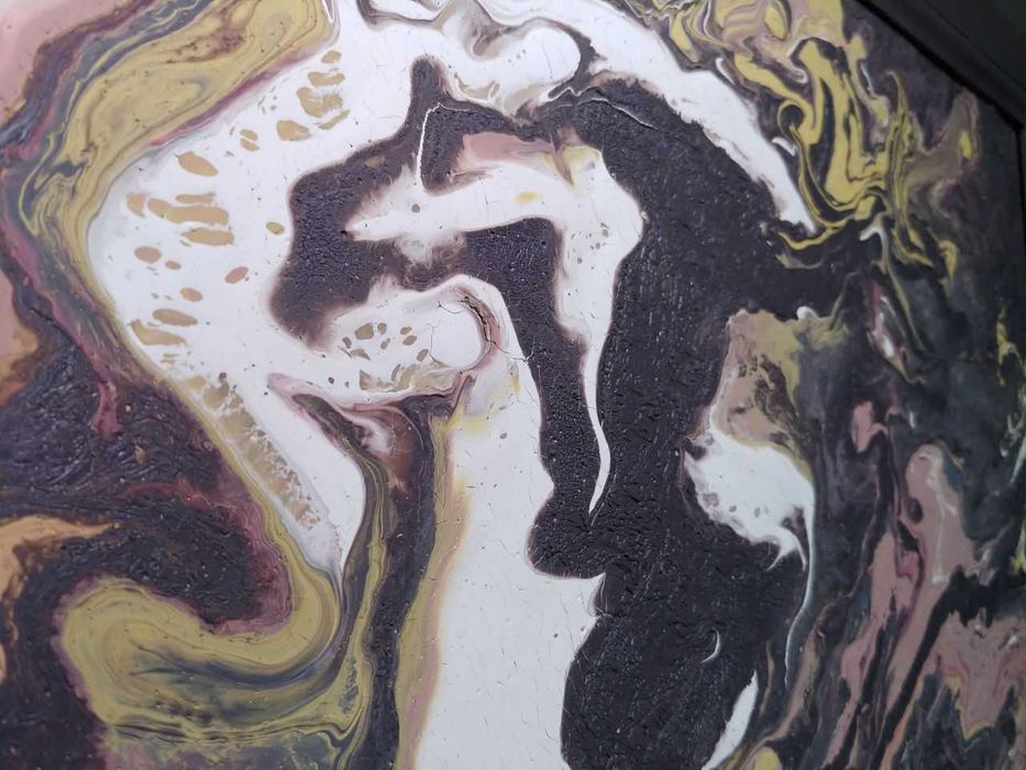 Картина акрилом "Поток" – уникальное современное искусство