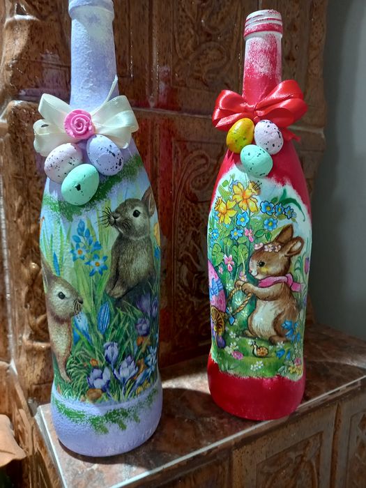 Sticle ornament Paște