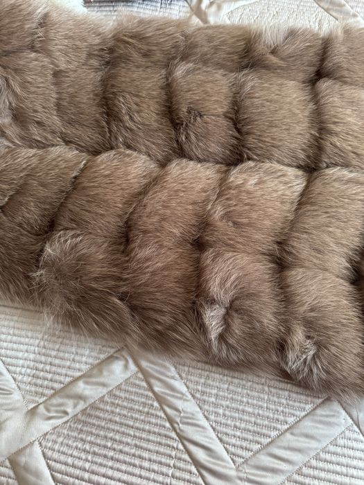 Меховая жилетка писец