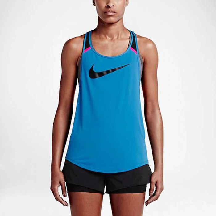 Найк Nike Flow Graphic Dri Fit женски спортен потник размер L
