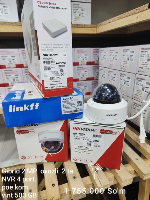 Hikvision IP kamera Damafon
